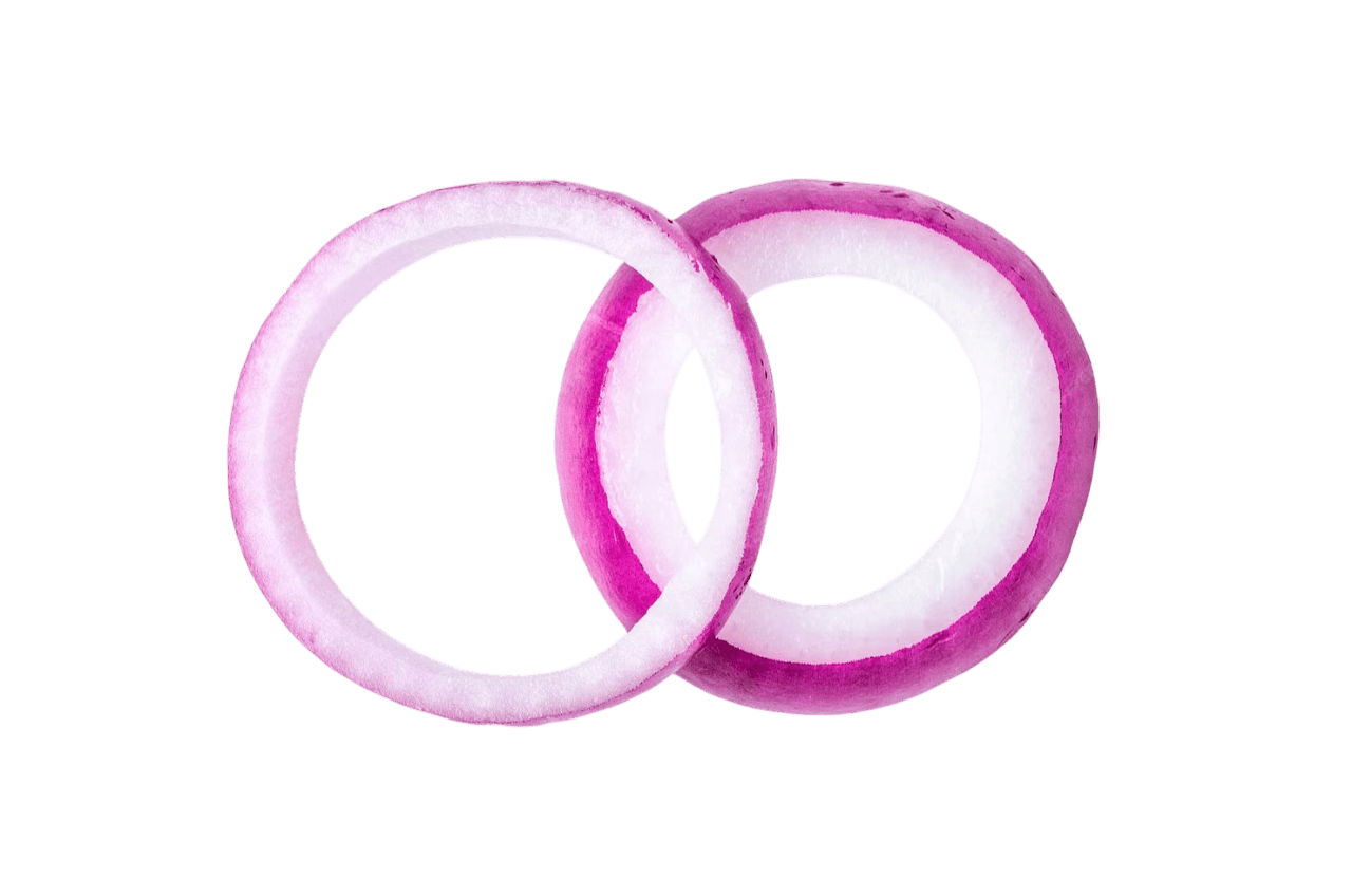 Sliced onion